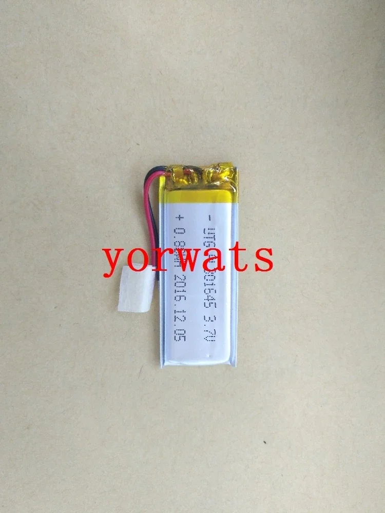 Nova bateria de polímero de lítio recarregável de íon-lítio 3.7v 301645