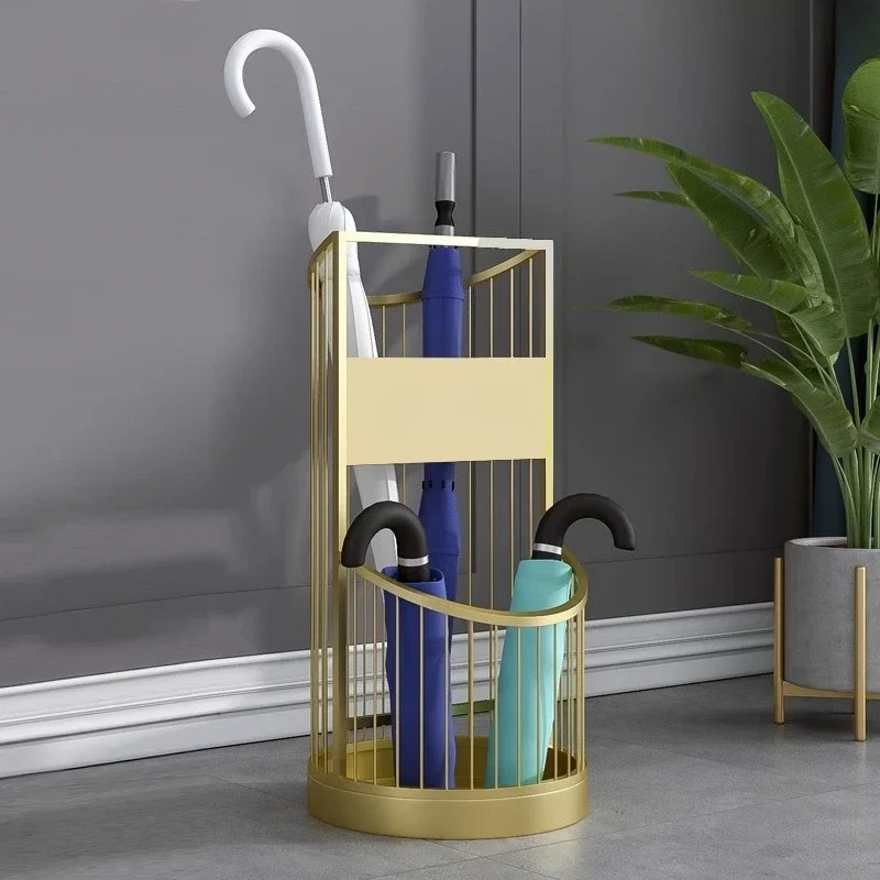 

Подставка для зонтов, домашняя металлическая стойка для зонтов, креативный держатель для хранения, индивидуальный логотип, прочный, стильный, идеально подходит для прихожей, офиса, отеля