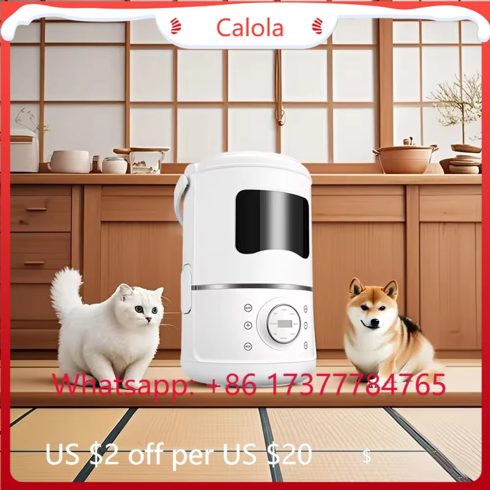Electric Pet Food Processor Stainless Steel Commercial Dog Cat Food Machine