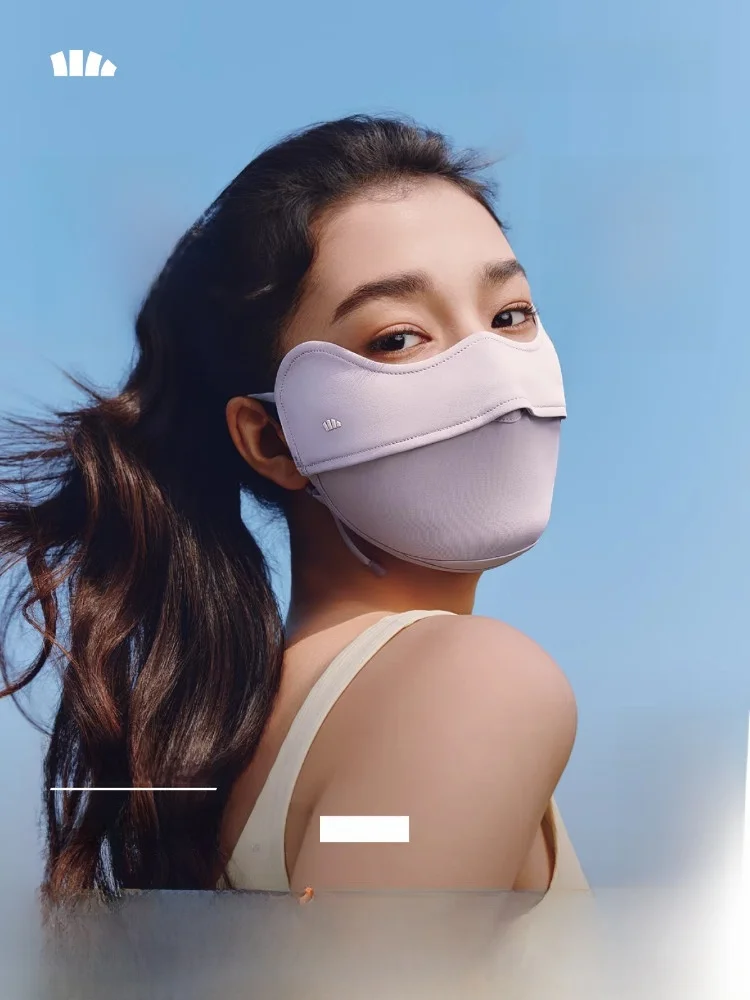 

Маска для вождения Banana Le Sun Protection, женская, весенне-летняя, с охлаждающим эффектом, защита от УФ-излучения, защита уголков глаз, ветрозащитная, для лица...