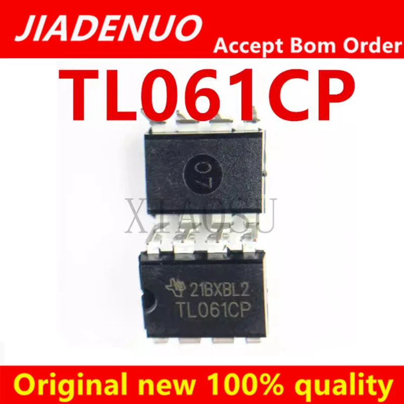 (5-10pcs)100% NewTL061CP TL061 Single-channel amplifier is directly inserted into DIP-8 chipset