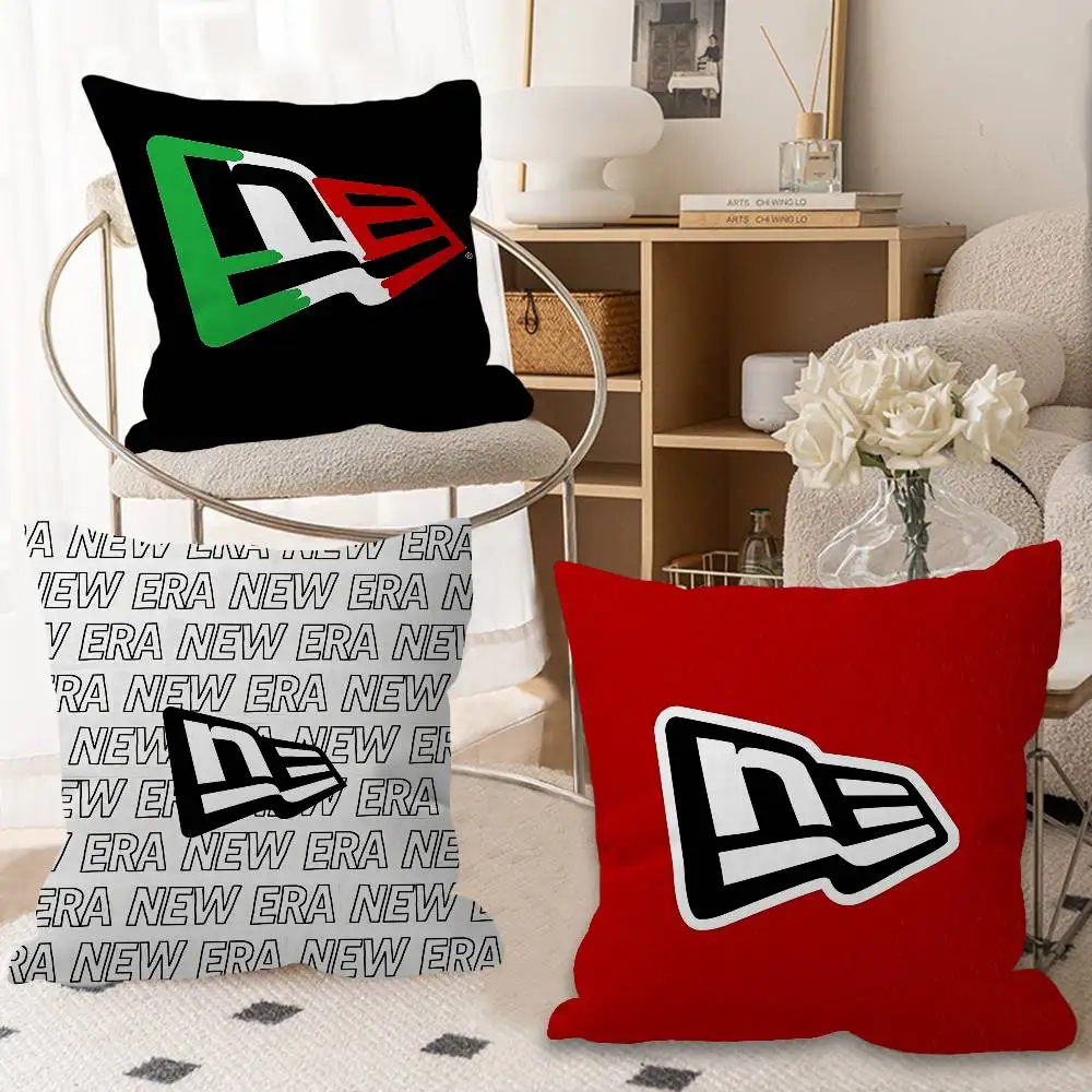 N-NewS logo E-Era Cushion Cover Decorative Pillow Sofa Home Decor case pillow cases