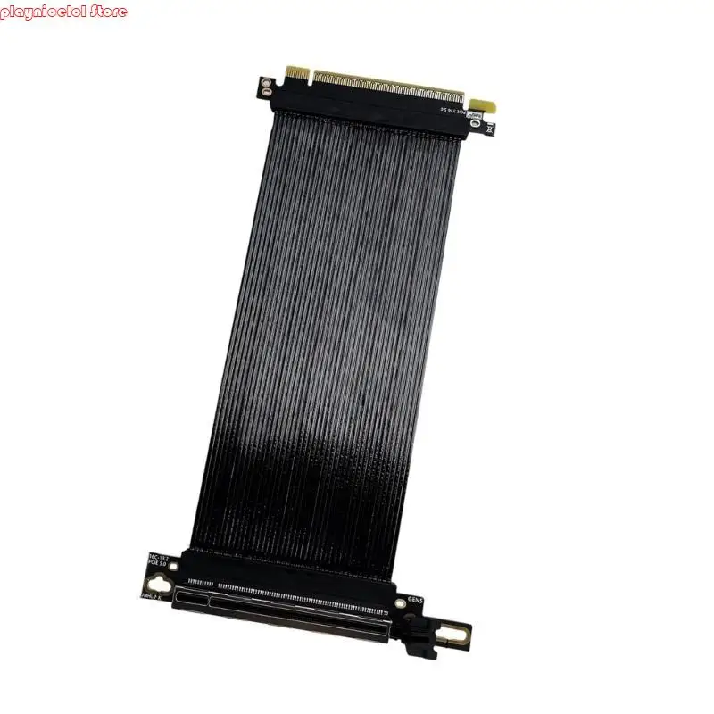 

E8BA PCIe 5.0 X16 Silver Plateds Cable Six Layer Technology For Enhanceds Stability