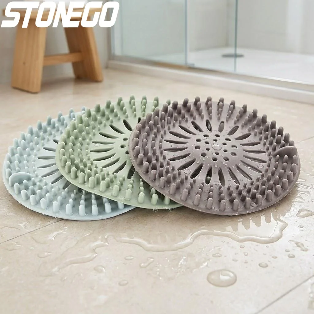 

Multifunctional Round Drain Hair Catcher Bathroom Sink Filter Bath Stopper Kitchen Accessory 1PC