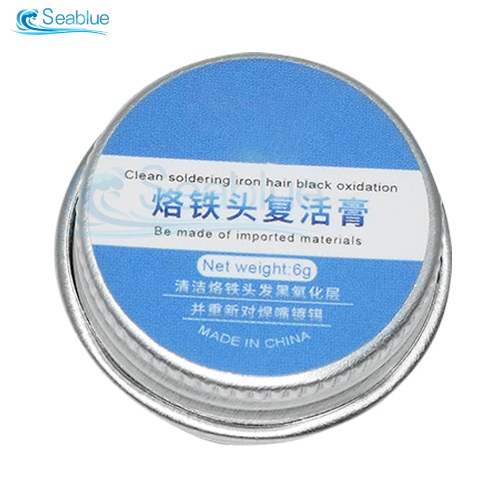 6g Soldering Iron Tip Cleaning Paste Soldering Iron Tip Tinner Activator Tip Cleaner Remover BGA Refresher Repair Tools