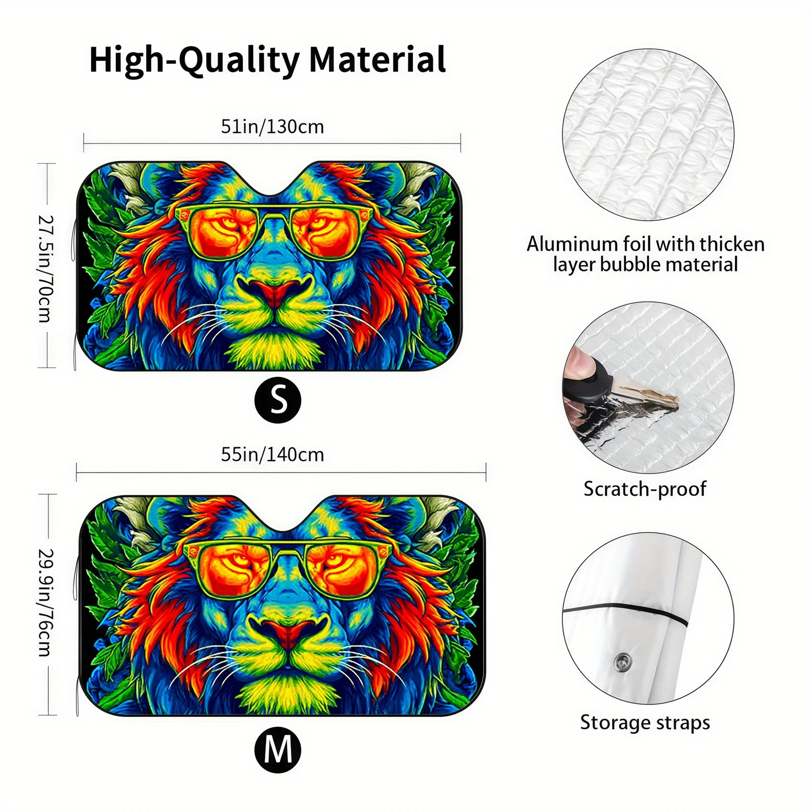 Trendy Glasses Car Sunshade, F - огляд і ціна Interior Design Illustrated