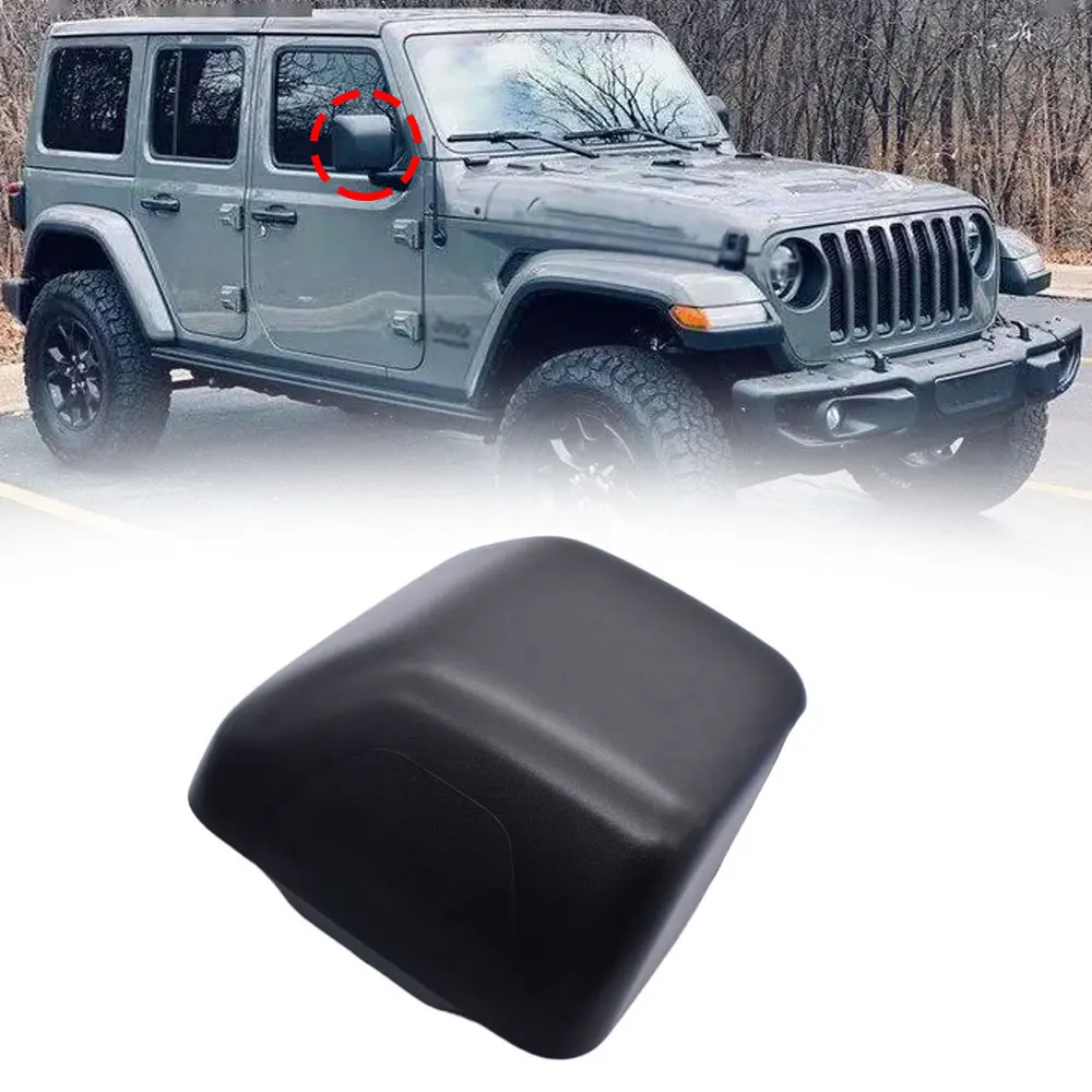 

Автомобильная правая боковая крышка зеркала заднего вида, накладка для Jeep Wrangler Jl 2018-2023/Gladiator 2020-2024 # 68361960AA Автомобильные аксессуары