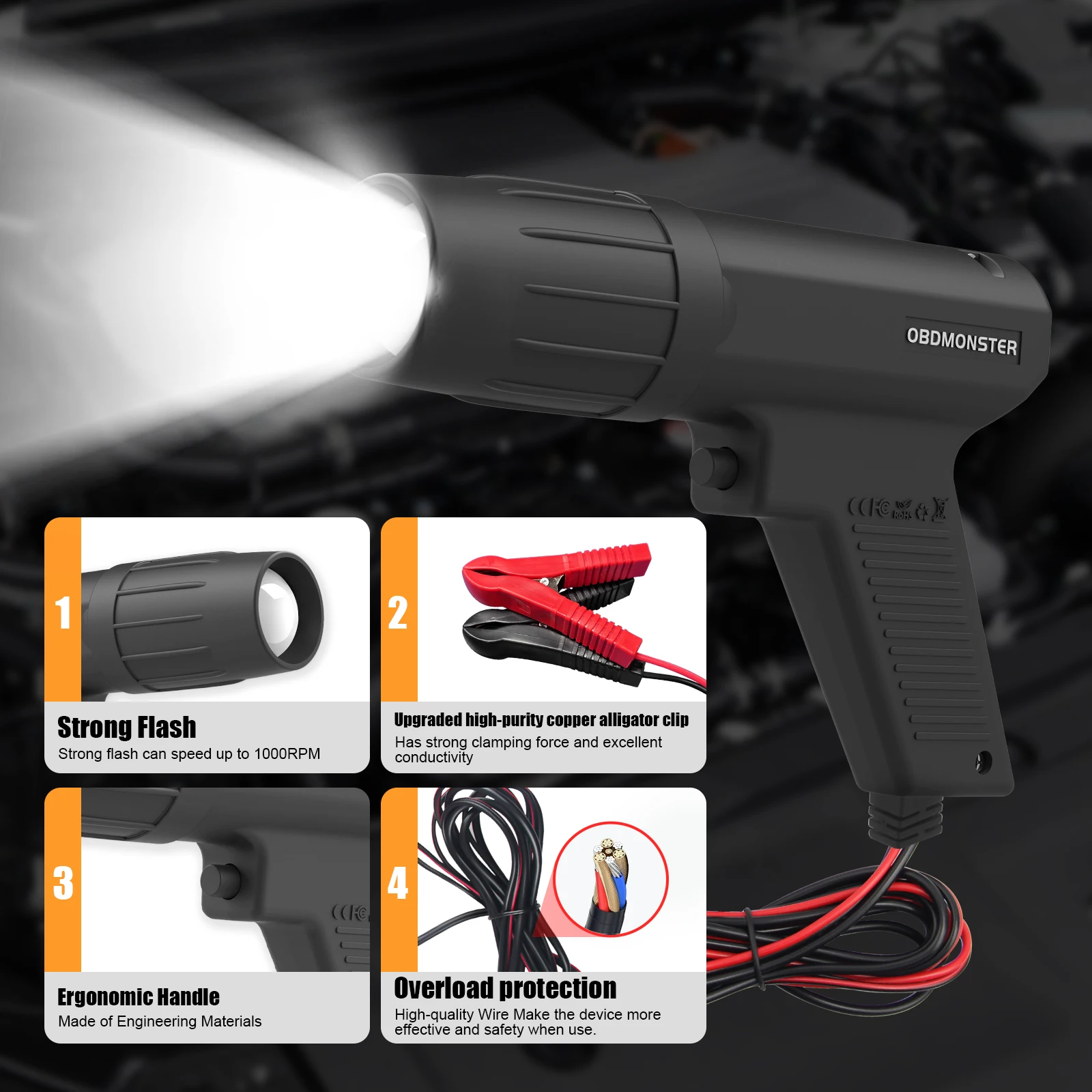 Pistola de sincronización de e - Timing Light Gun reseña y precio