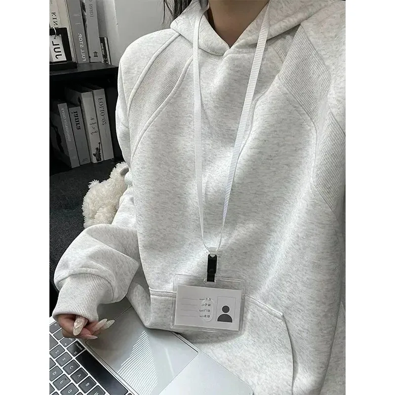 

Мужская толстовка оверсайз 300 Pou American Deconstructed Hoodie, осенне-зимняя новинка, плотная, Cleanfit, Jaet 2, молодежная мода