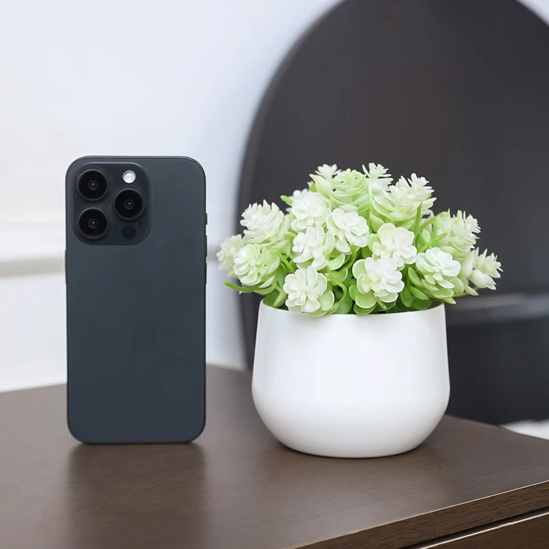 1 قطعة ترتيب يرتدي النباتات المحاكاة ثلاثية الأبعاد. مناسبة لمكاتب الأعمال وطاولات الطعام في الفنادق والمقاهي ونوافذ العرض والمعيشة #2