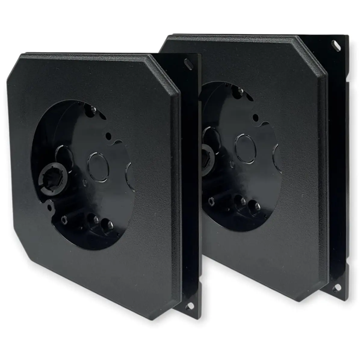 2set 8141F Siding Mounting Block Built-in Electrical Box,Non-Metallic Outdoor Fixture Mount, for All Siding Types