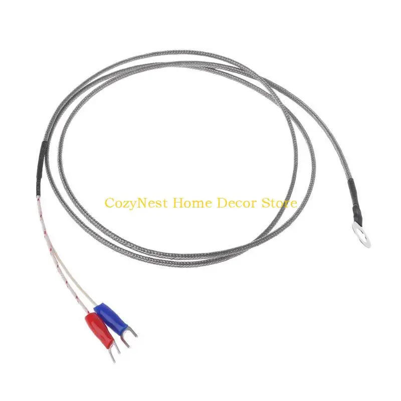 

92MF 1m K Type Thermocouple Temperature Probe for Industrial 0~400°C Durable