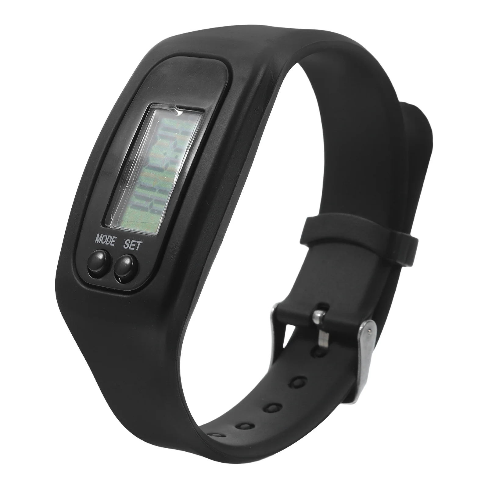 

Multi-Function Pedometer Wrist Watch Silicone Step Counter Fitness Tracker for Walking Running Sports Pedometer