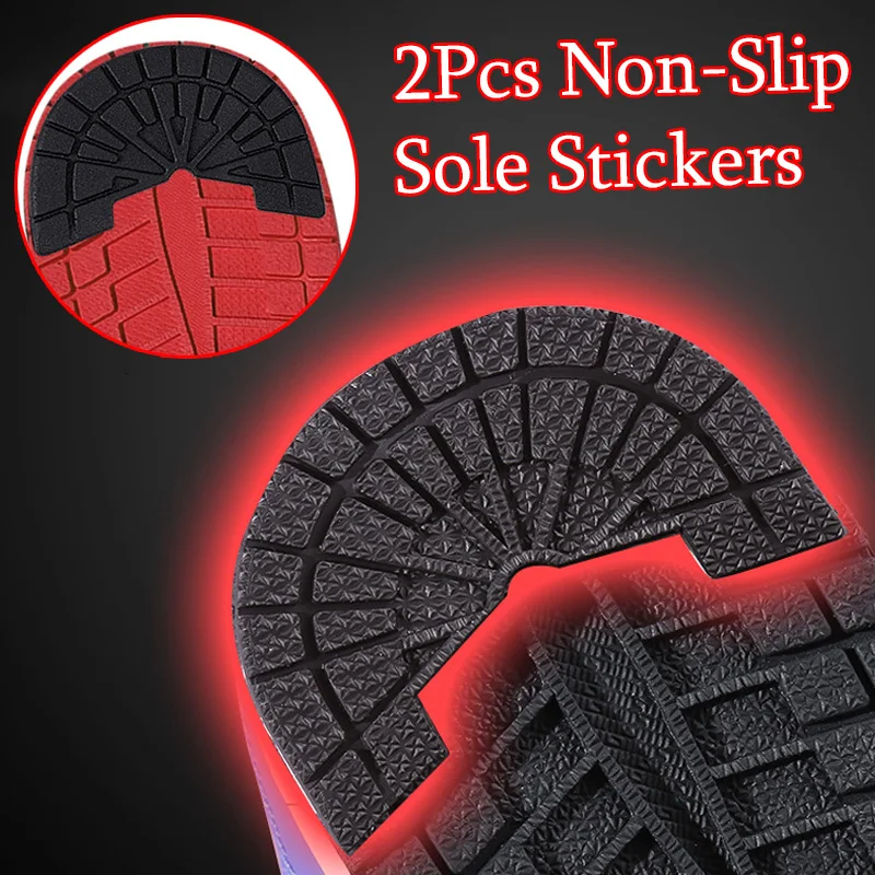 Sneakers Heel Pads Outsole Rubber Shoe Sticker Anti-Slip Self Adhesive Sole Protector Men Women Wear-resistant Shoe Care Tools