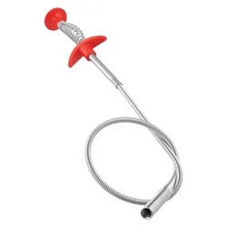 24 Inch Spring Bend Thin Long Reach Claw Pick Hand Tool Lift Grabber 60CM 4 Prongs Claw Flexible Shaft Strong Grabbing