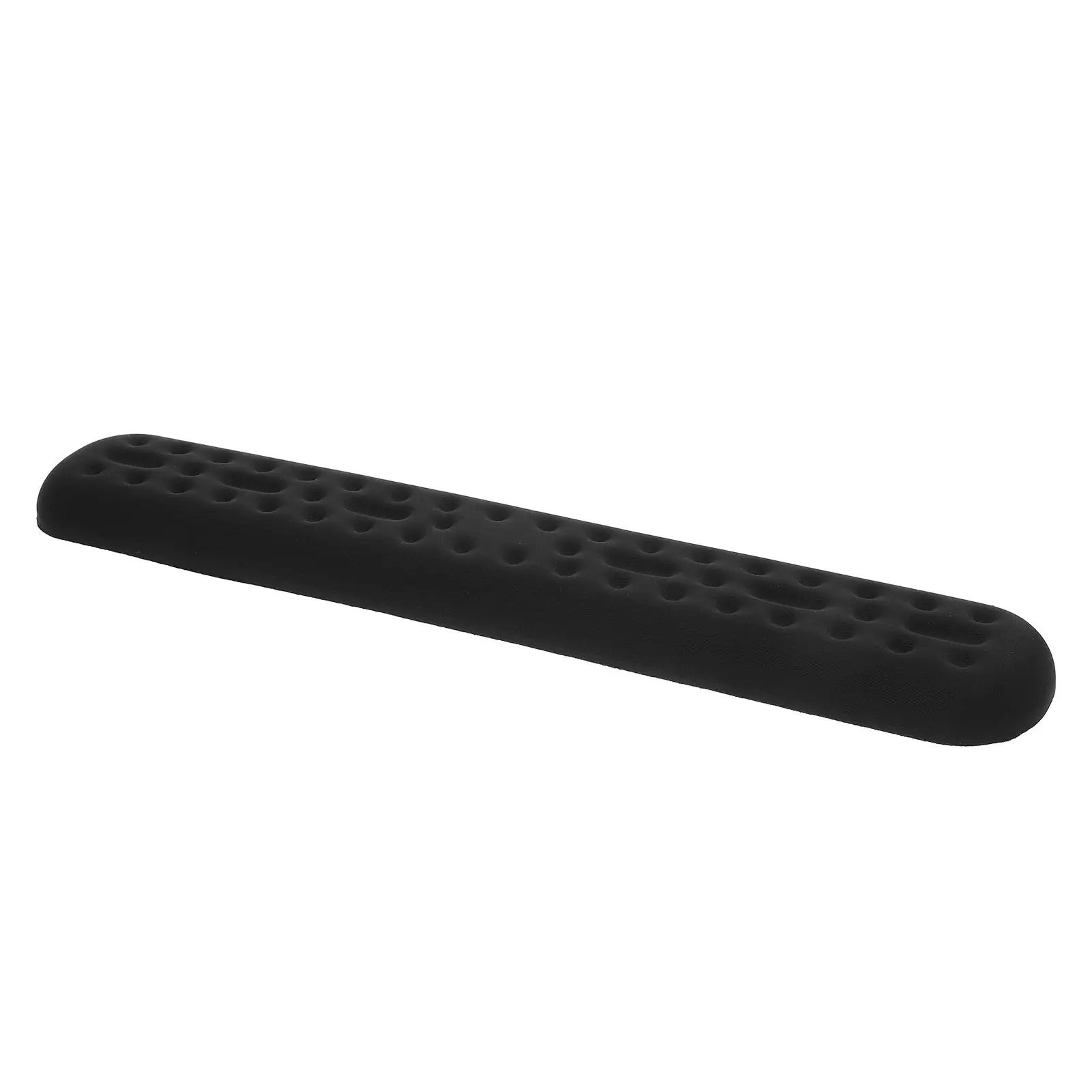 Memory Foam Wrist Rest Keyboard Pad Slow Rebound Wrist Support Ergonomic Mouse Mat Black Office Home Usage Desk Arm Rest Pad