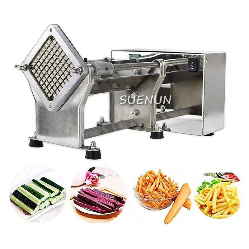 Multi functional electric potato chip machine commercial household kitchen automatic potato chip cutting machine French fries