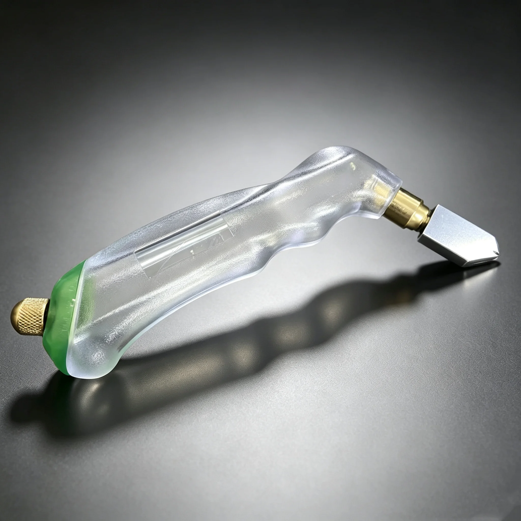 6-12mm Professional Angled Glass Cutter Non-slip Transparent Handle Glass Cutting Tool for Tile Mirror Window Glass Cutting Hand