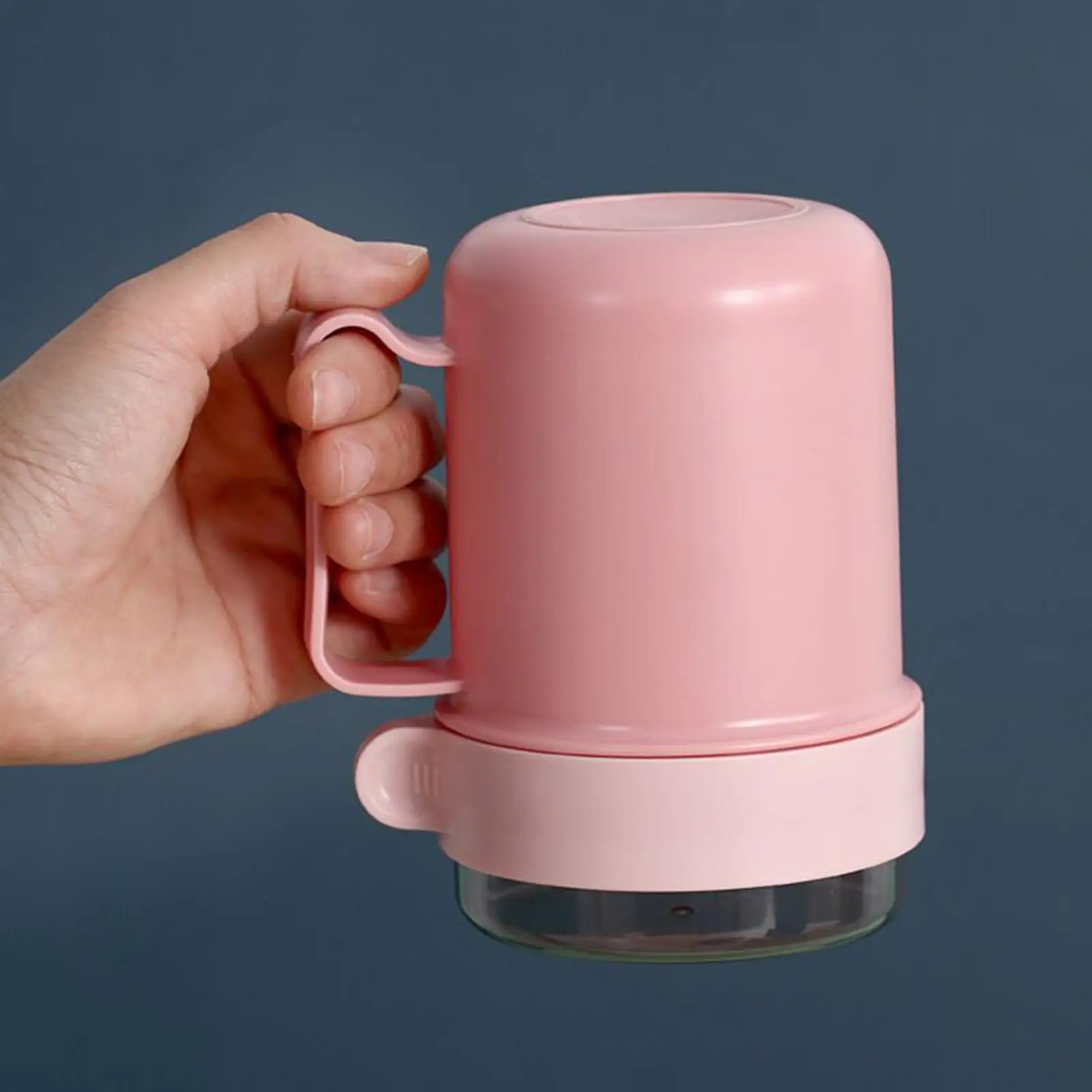 500ml Breakfast Cup Wide Mouth Cereal & Soup Bowl with Lid & Foldable Spoon for Office, School, Travel, Gym, Outdoor