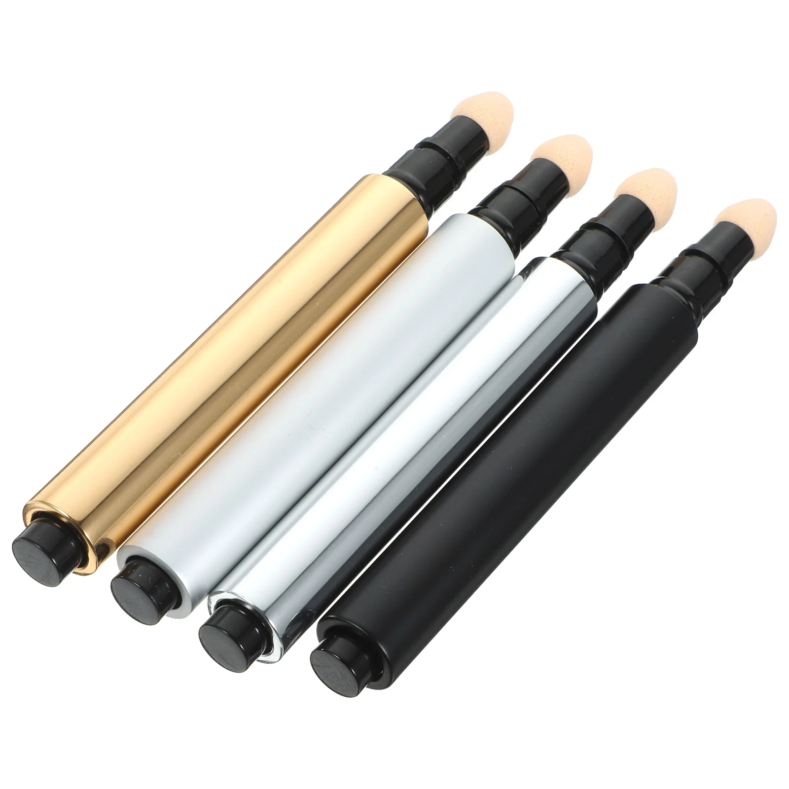 4 PCS Press Pen BB Cream Pressing Empty Cosmetics Tube Small Nail Polish Liquid Foundation Bottle Pp Makeup DIY