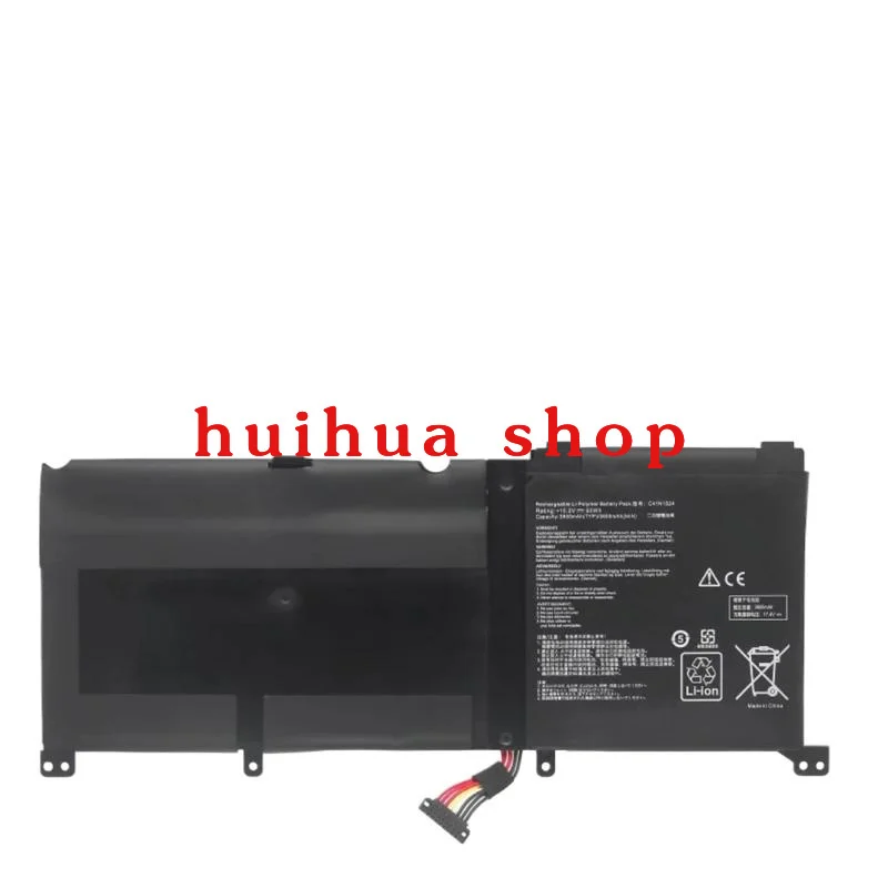 

C41N1524 Laptop Battery for ASUS Zenbook Pro UX501VW UX501JW G501VW N501VW-2B N501VW G501VW-FY081T N501JW-2B 60WH