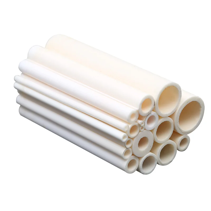 

5pcs 995 Alumina ceramic rods D1mm D25mm heat resistance polished aluminum oxide hollow rod Al2O3