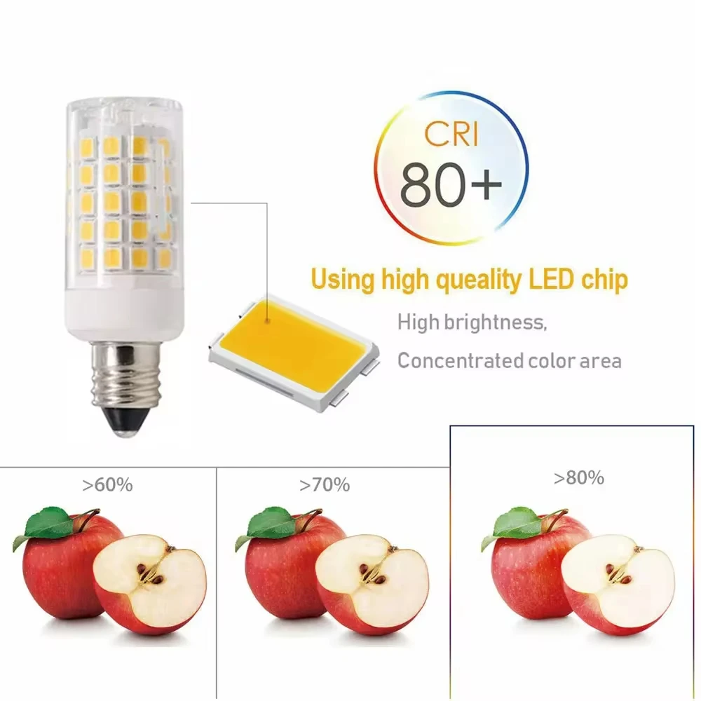 Mini LED Corn Bulbs G4 G8 GY6.35 G9 E14 E12 2835SMD 64LEDs 7W Light Replace 60W Halogen Lamps Warm Cool White for Home110V 220V