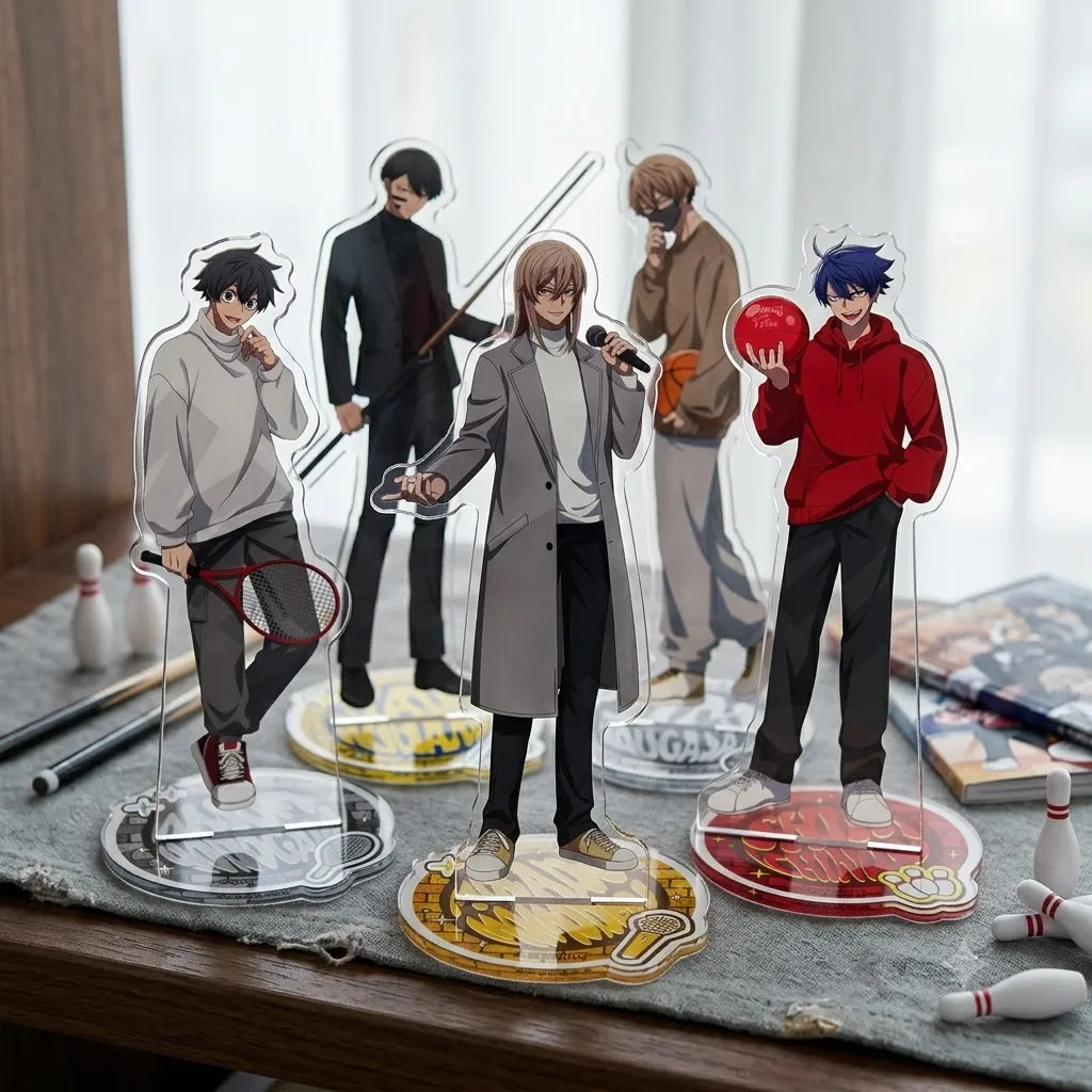Anime Tougen Anki Acrylic Stand Figure Chibi Anime Standing Sign Model Plate Desk Decor Fans Gift Keychain