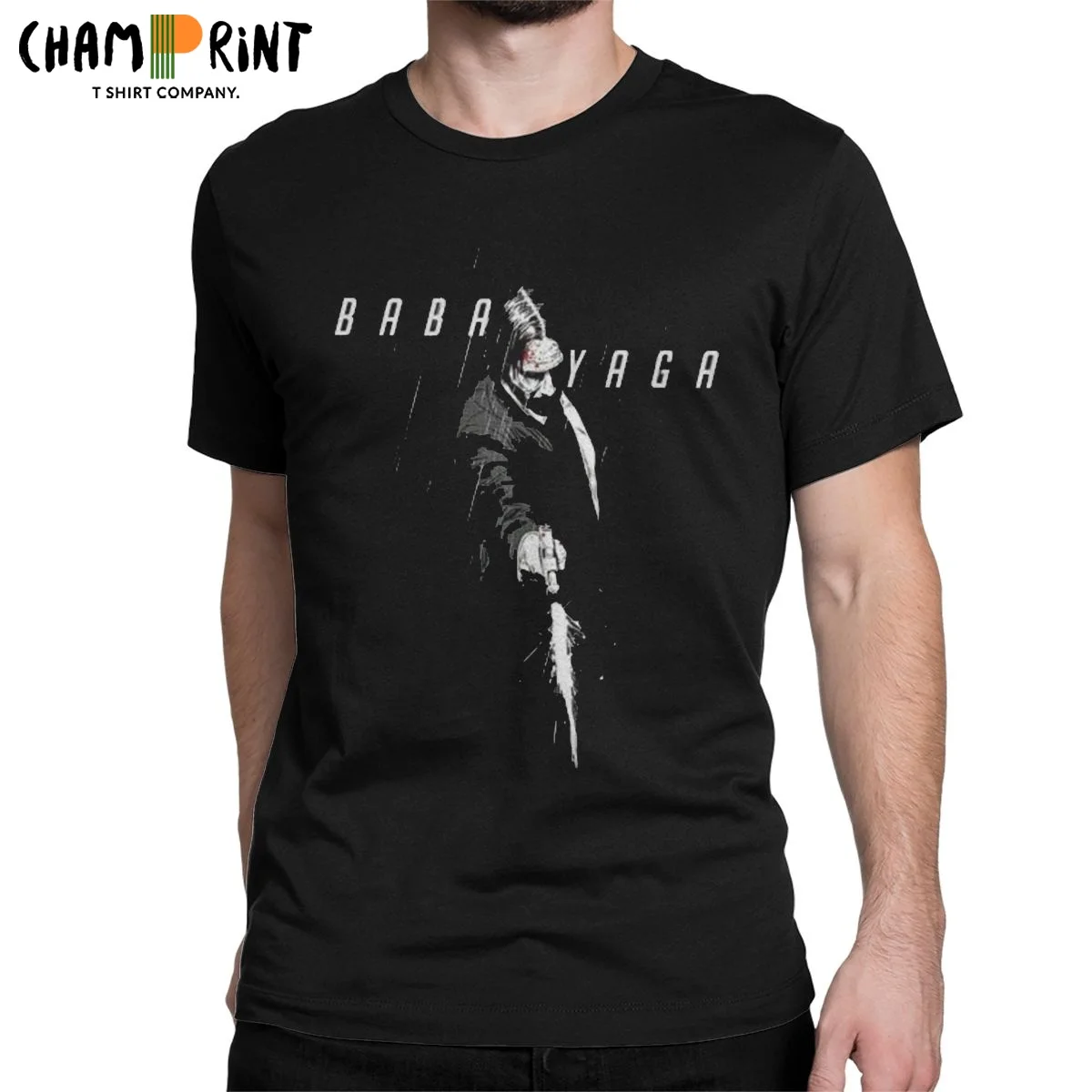 John Wick T-Shirts Men Revenge Assassin Casual Pure Cotton Tee Shirt Round Neck Short Sleeve T Shirts Plus Size Clothing