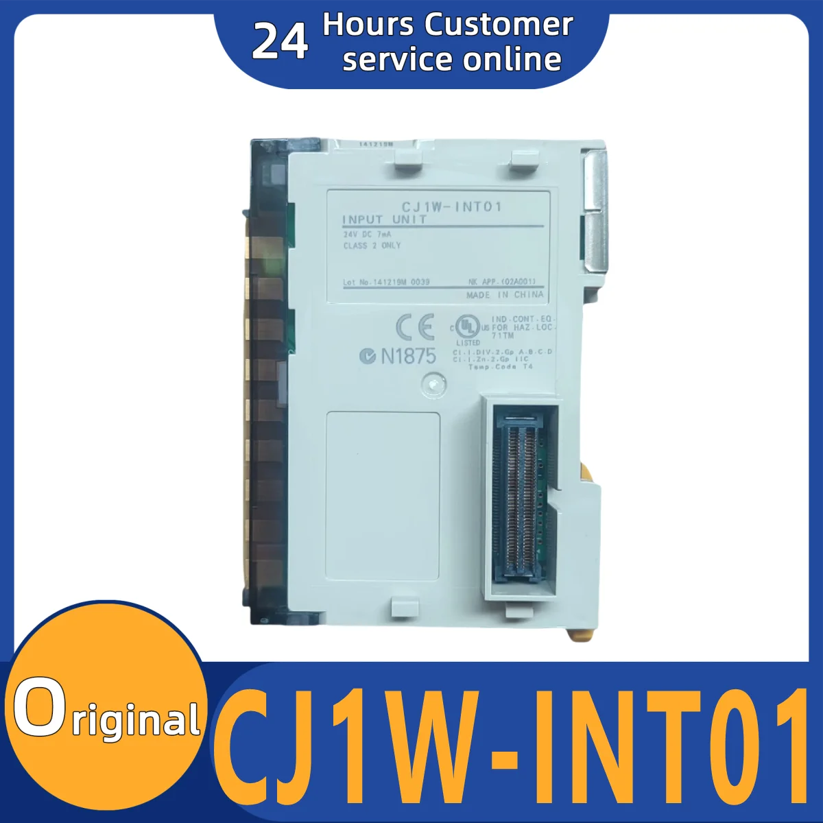 

Совершенно новый оригинальный модуль Φ CJ1W-INT01 CJ1W-IDP01