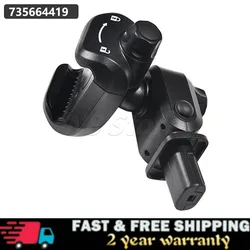 Dashboard Phone Holder For Fiat 500 Panda 2003- Grande Punto Evo Doblo Ducato Fiorino Qubo Alfa Romeo MiTo Giulietta 500 Abarth