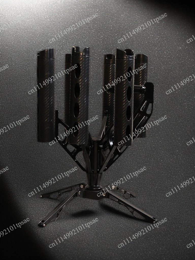 360 degree rotating rod holder [7 rod holders] Fishing rod holder