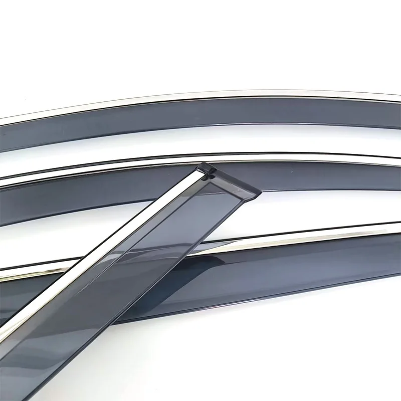 Pasuje do szyb samochodowych Volvo XC60 z lat 2009-2017, osłony przeciwdeszczowe, listwy przeciwdeszczowe na szyby, listwy przeciwdeszczowe formowane wtryskowo.