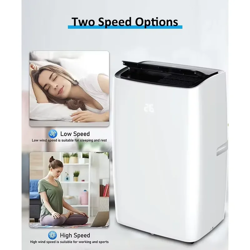 9000BTU A+ with Cooling and Heating WIFI UVC Smart Home Mobile Portable Air Conditioner