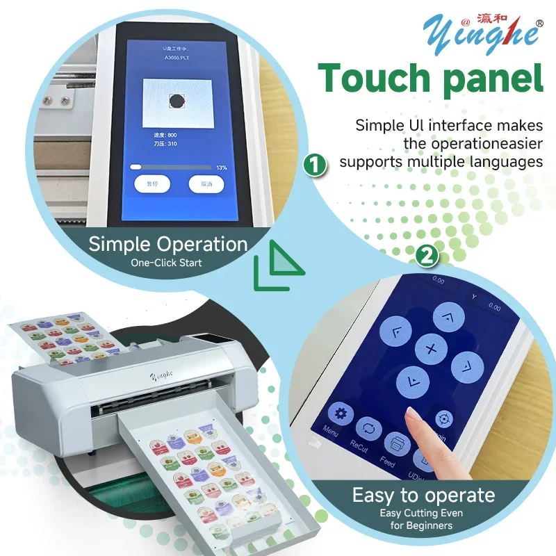 Hot Sale High-Speed A3+ Automatic Sheet Label Cutter Auto-Feeding Digital Cutting Machine New Graph Plotter Sticker Cutter Plott