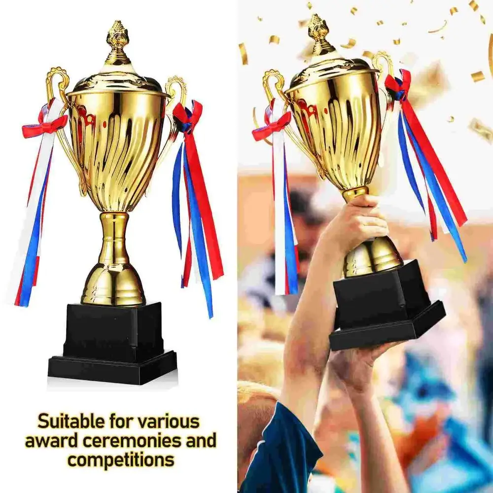 29/33/36 سنتيمتر كأس الكأس الذهب المواد المعدنية كبيرة الحجم كأس رياضي شكل الارتفاع تصميم الفائز الجوائز مباراة الأحداث