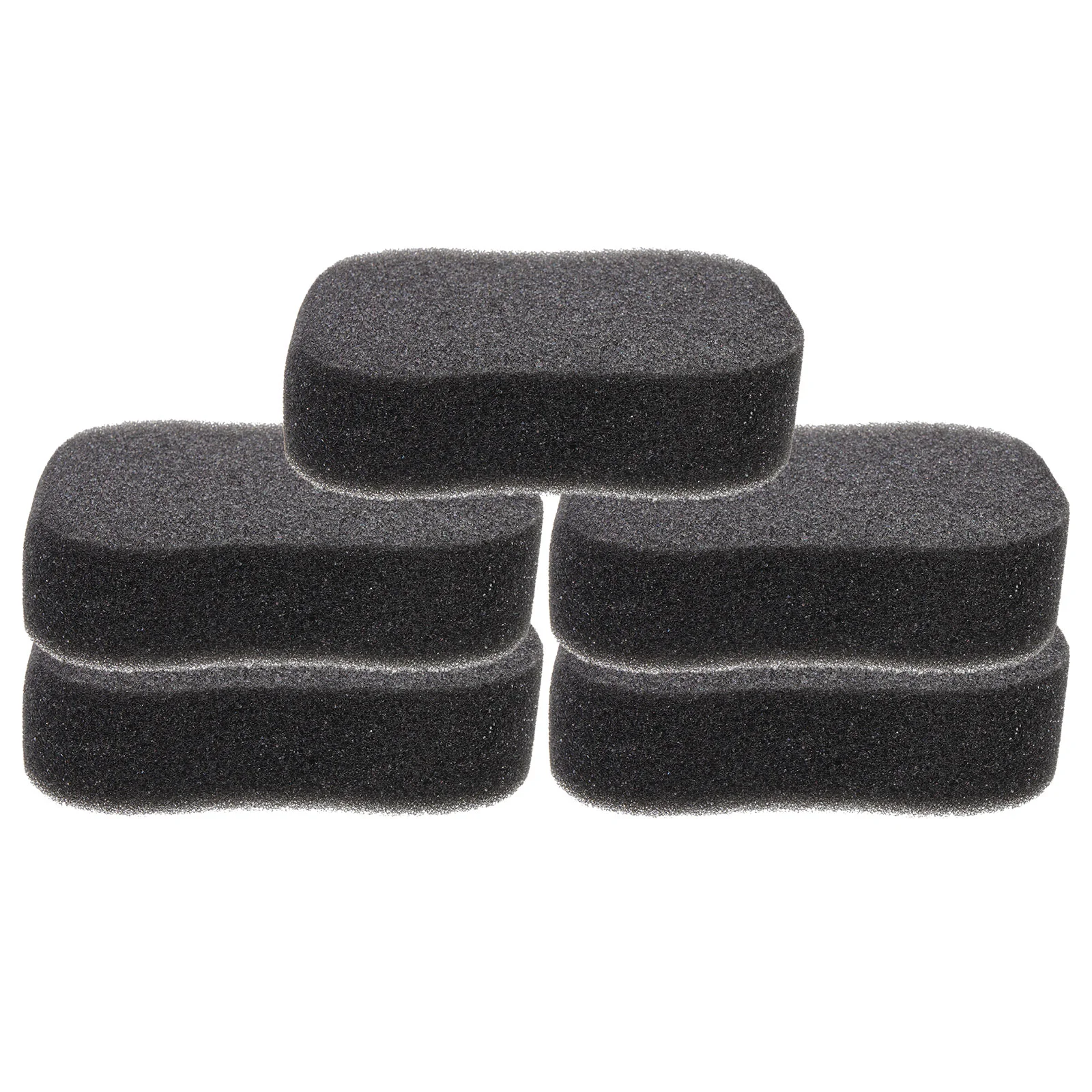 5 Pcs Sponge Scrubber Tigers Tongue Horse Sponges Clean Bath Stuff Cleaning Large Child