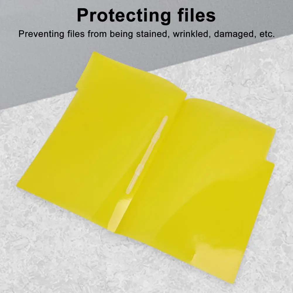

Color-coded File Management System Plastic File Folders with Clip for Office School Supplies 12 Pcs Document for Workflow