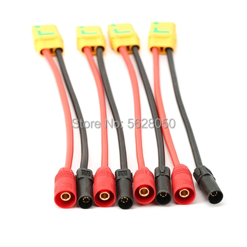 Amass xt90 turn xt60 as150 xt150 macho fêmea bala conector anti faísca para rc diy fpv quadcopter motor sem escova