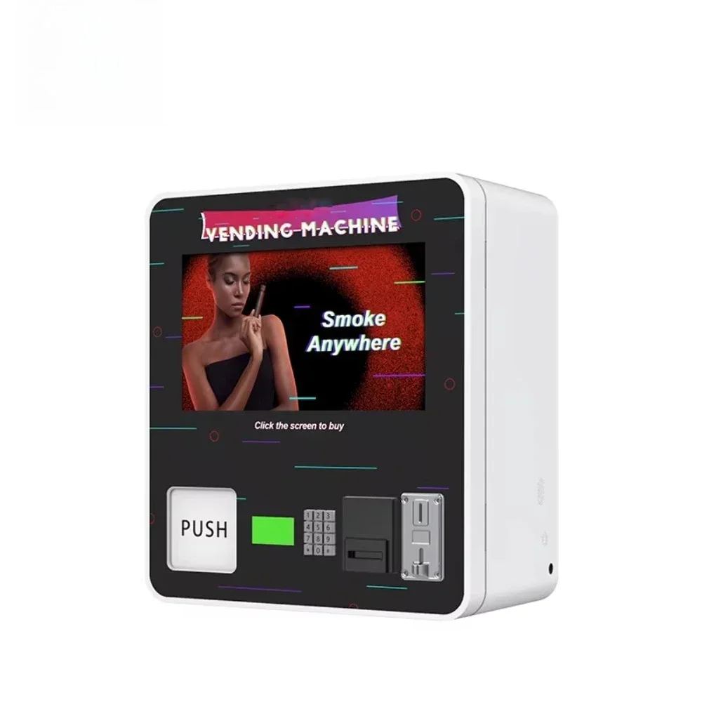 Countertop Japan Vending Machine Mini Smart Vending Machine Age Verification Custom Tattoo Stickers Vending Machine For Sale