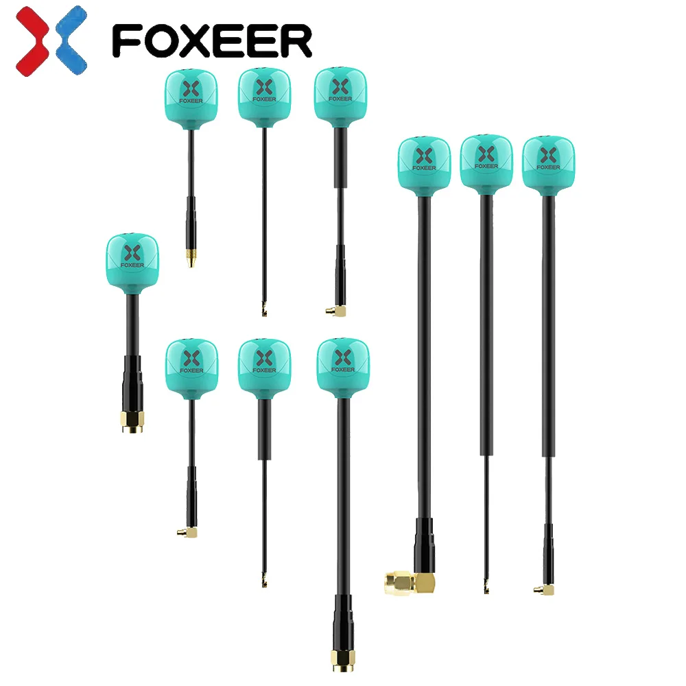 

2 шт./партия Foxeer Lollipop 4 + Plus 5,75 ГГц дБи Мини-Антенна LHCP/ RHCP SMA/MMCX/UFL интерфейс для гоночного дрона RC FPV