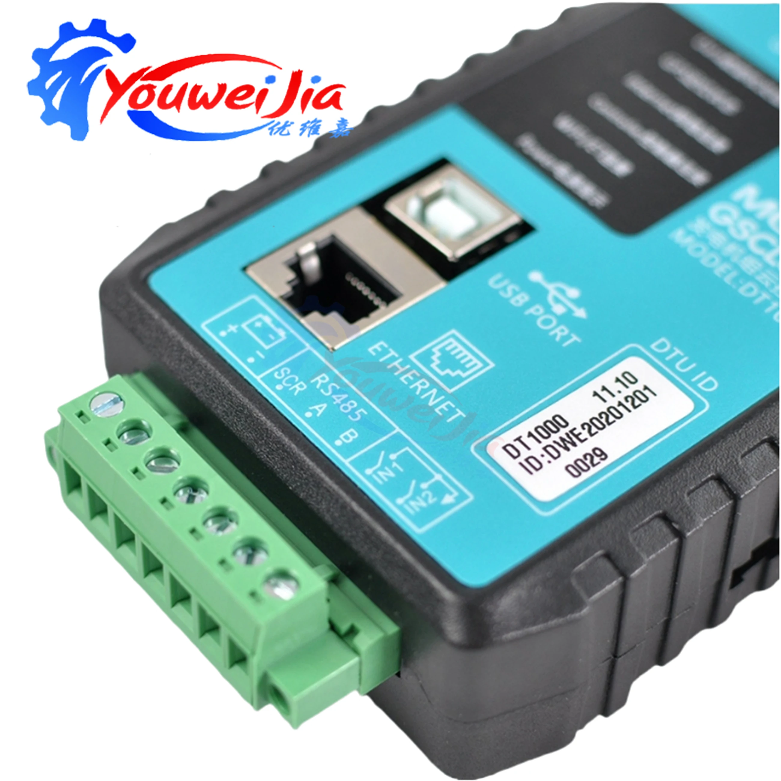 Mebay Wifi Ethernet DTU DT1000 Generator Controller Cloud Communication Module PC Remote Monitor Panel Genset Part