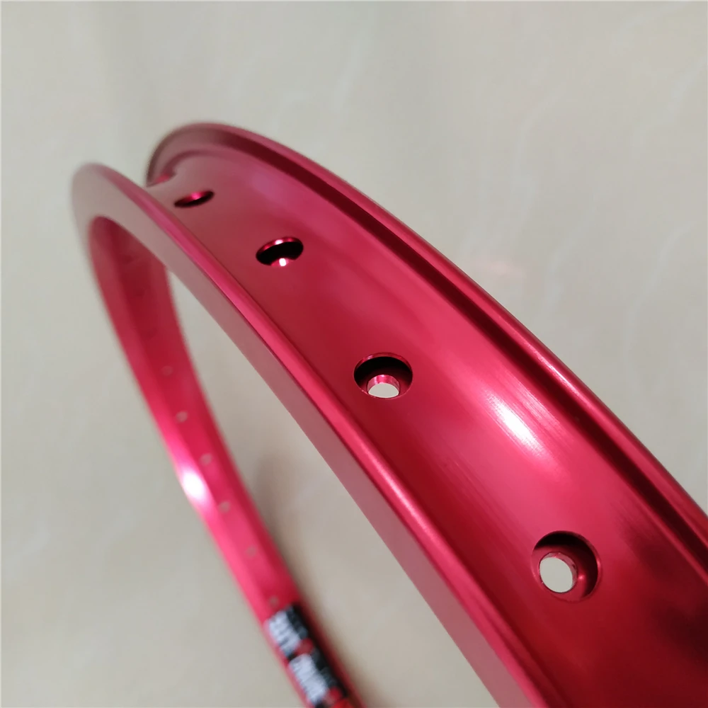 Bmx 20 Inch Wheels 36 Hole Double Layer Bicycle Rim for Bmx Fixed Gear Street Bike Colorful Rim
