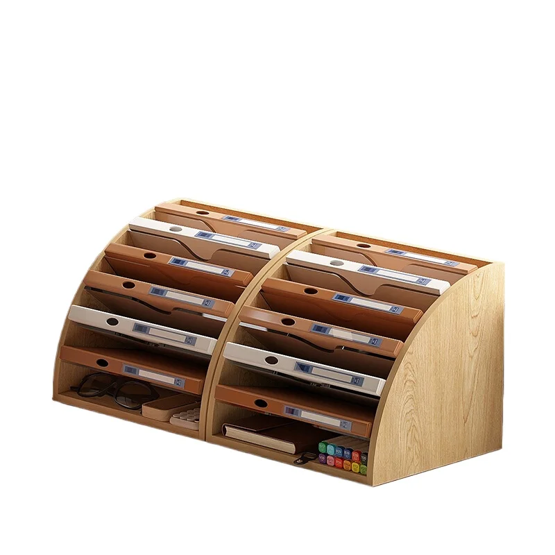 

*Sector file rack Data classification rack Office desktop file rack Data storage Multi-layer desktop storage box