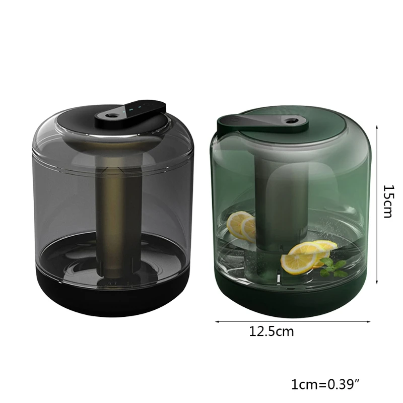 Pelembap Udara Penyebar Aroma Minyak Esensial Pembuat Kabut Ultrasonik Operasi Diam Pengiriman Drop