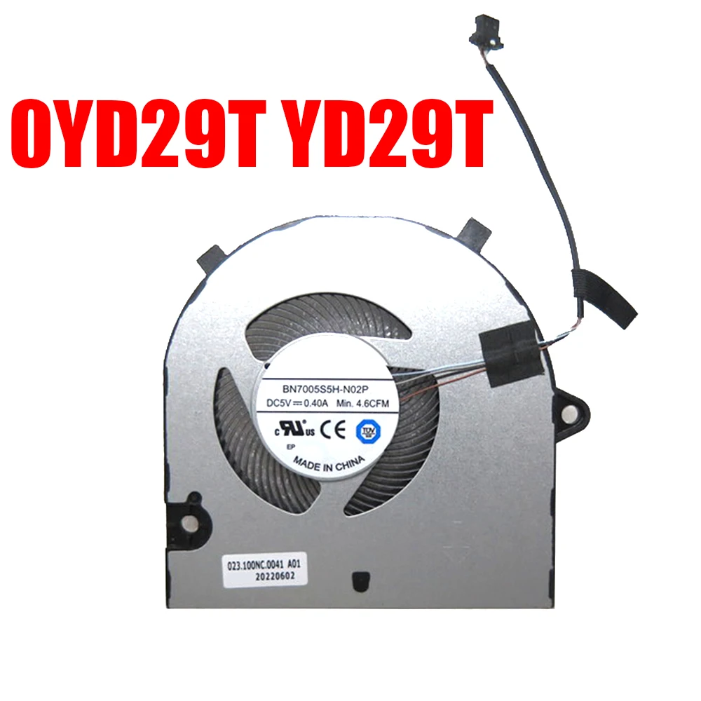 Laptop CPU Fan For DELL For Latitude 3420 3520 0YD29T YD29T BN7005S5H-N02P 023.100NC.0041 A01 4PIN Compatible EG50050S1-CH80-S9A