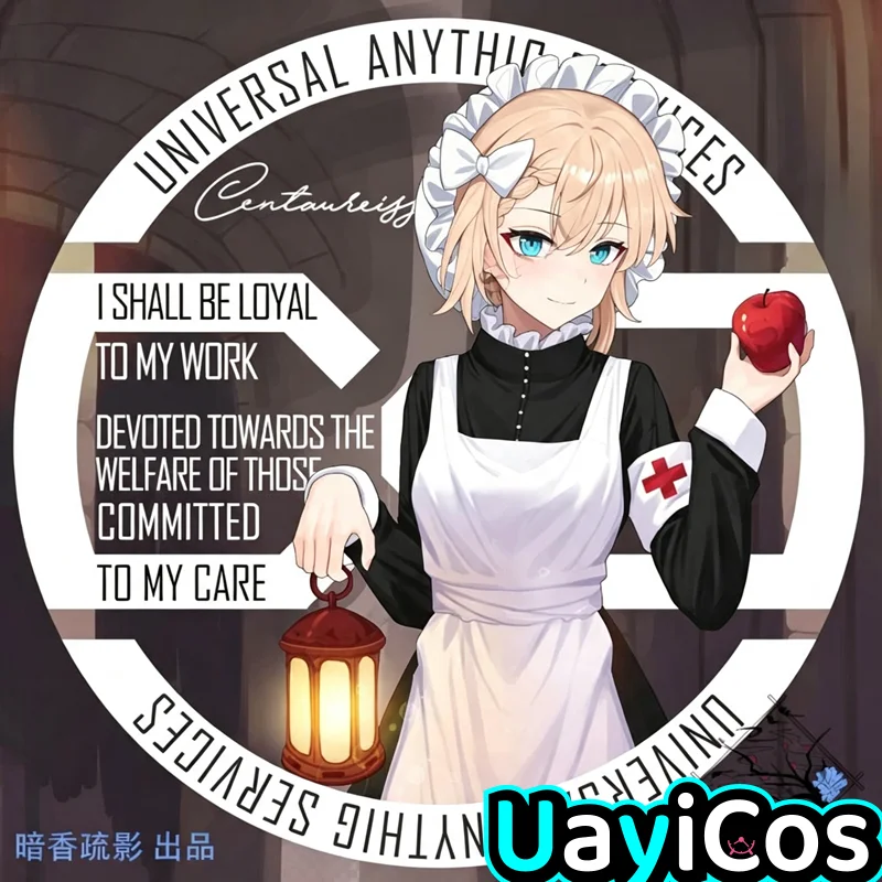GIRLS' FRONTLINE 2:EXILIUM CENTAUREISSI  G36 Embroidered Hook  Arm Badge Anime Accessory Patches Morale Seal Backpack Sticker