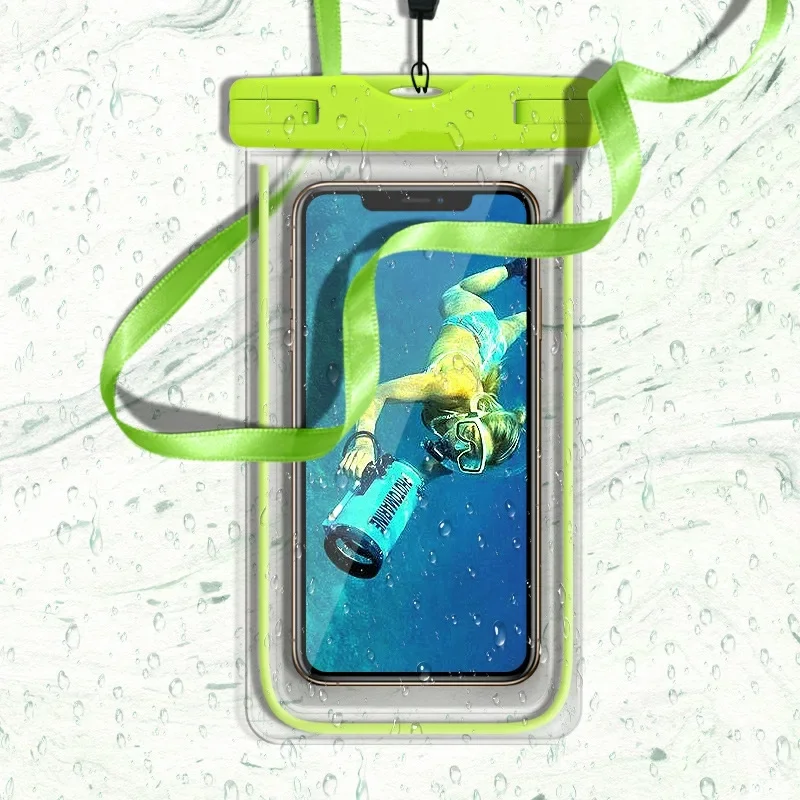 

Mobile phone waterproof bag swimming diving snorkeling touch screen mobile phone waterproof bag waterproof case rafting surfing