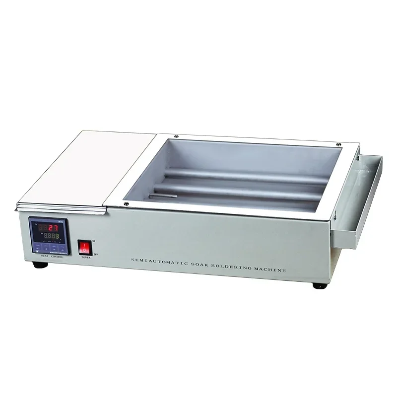 Digital Tin Soldering Machine , Square Stainless Steel Tin Solder Pot Machine