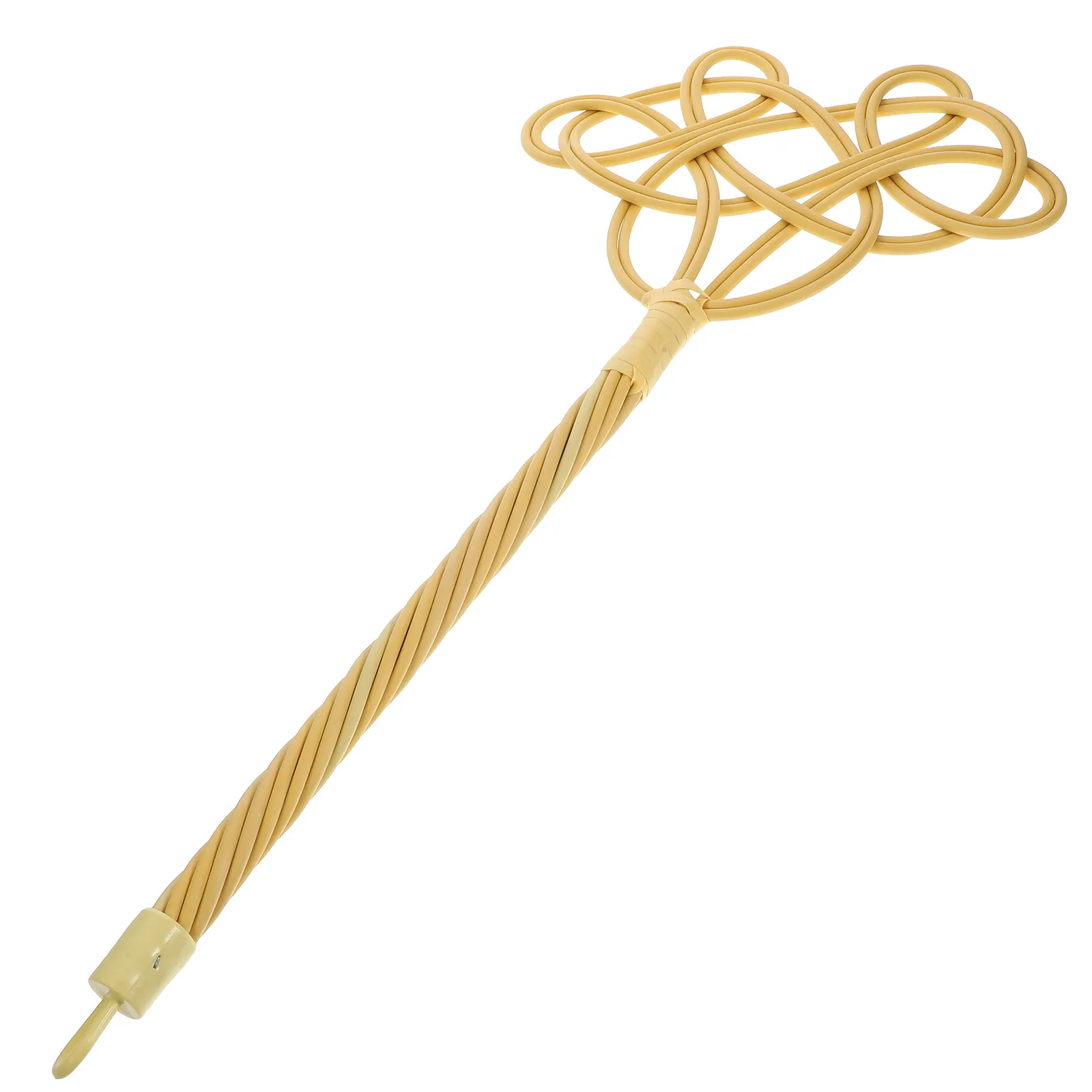 

Rattan Quilt Dust Cleaner Long Handle Manual Paddle Beater Woven Dusting Tool for Carpet Rug Home Cleaning Duster